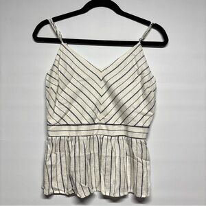 ✨Monteau  Striped Tank Top Size M